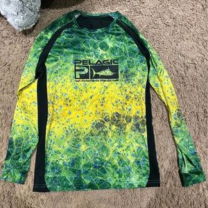 Boys long sleeve Pelagic fishing shirt